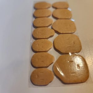 GEL PADS NEW GENERATION LITTLE PONAILS ( LOT DE 10 PLAQUES DE 12 GEL PADS)