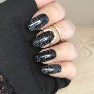 COFFRET BLACK PAILLETE SUR COMMANDE