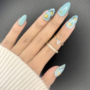COFFRET BLUE MARBLE FOIL AMANDE XS