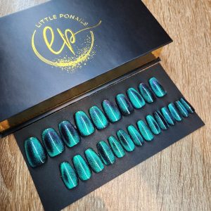 COFFRET GREEN CAT'S EYES COFFIN S