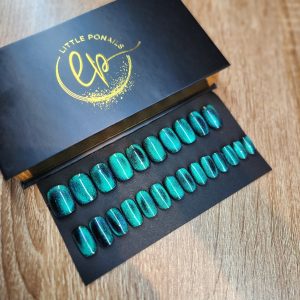 COFFRET GREEN CAT'S EYES CARRE S