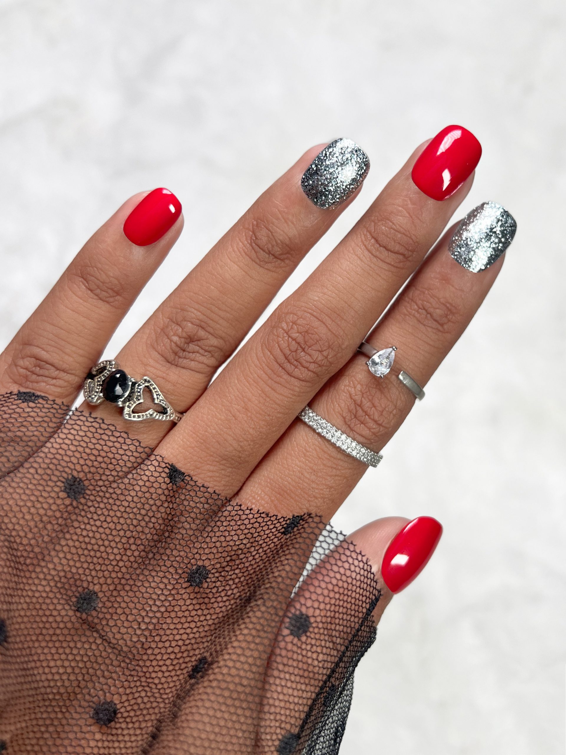 COFFRET RED SILVER CARRE XS