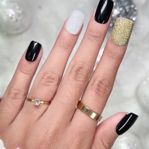 COFFRET BLACK GOLDEN WINTER CARRE S