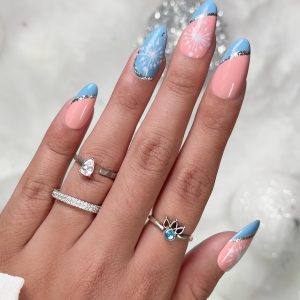 COFFRET BLUE CHRISTAL DE NEIGE AMANDE S