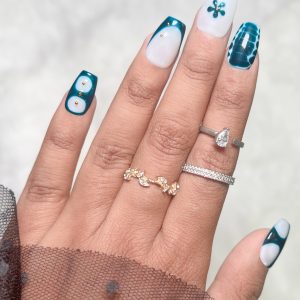 COFFRET BLUE & MILKY BLOSSOM COFFIN XS