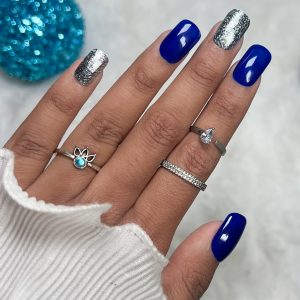 COFFRET BLUE SILVER NIGHT CARRE S