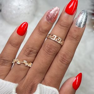 COFFRET OLAF RED DIAMONDS ROND XS