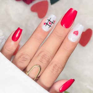 COFFRET MILKY PINK HEART COFFIN S