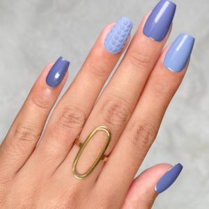 COFFRET PURPLE WOOLEN SWEATER COFFIN XS