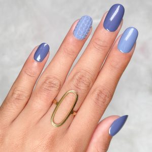 COFFRET PURPLE WOOLEN SWEATER OVAL S