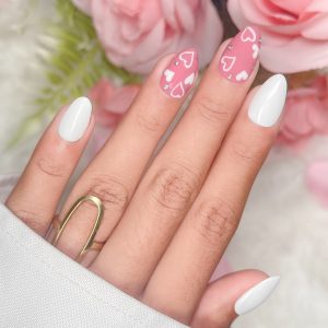 COFFRET WHITE AND LOVE ROND XS