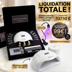 Pack Ultime : Formation Pro Press-on Nails + Little Box Création